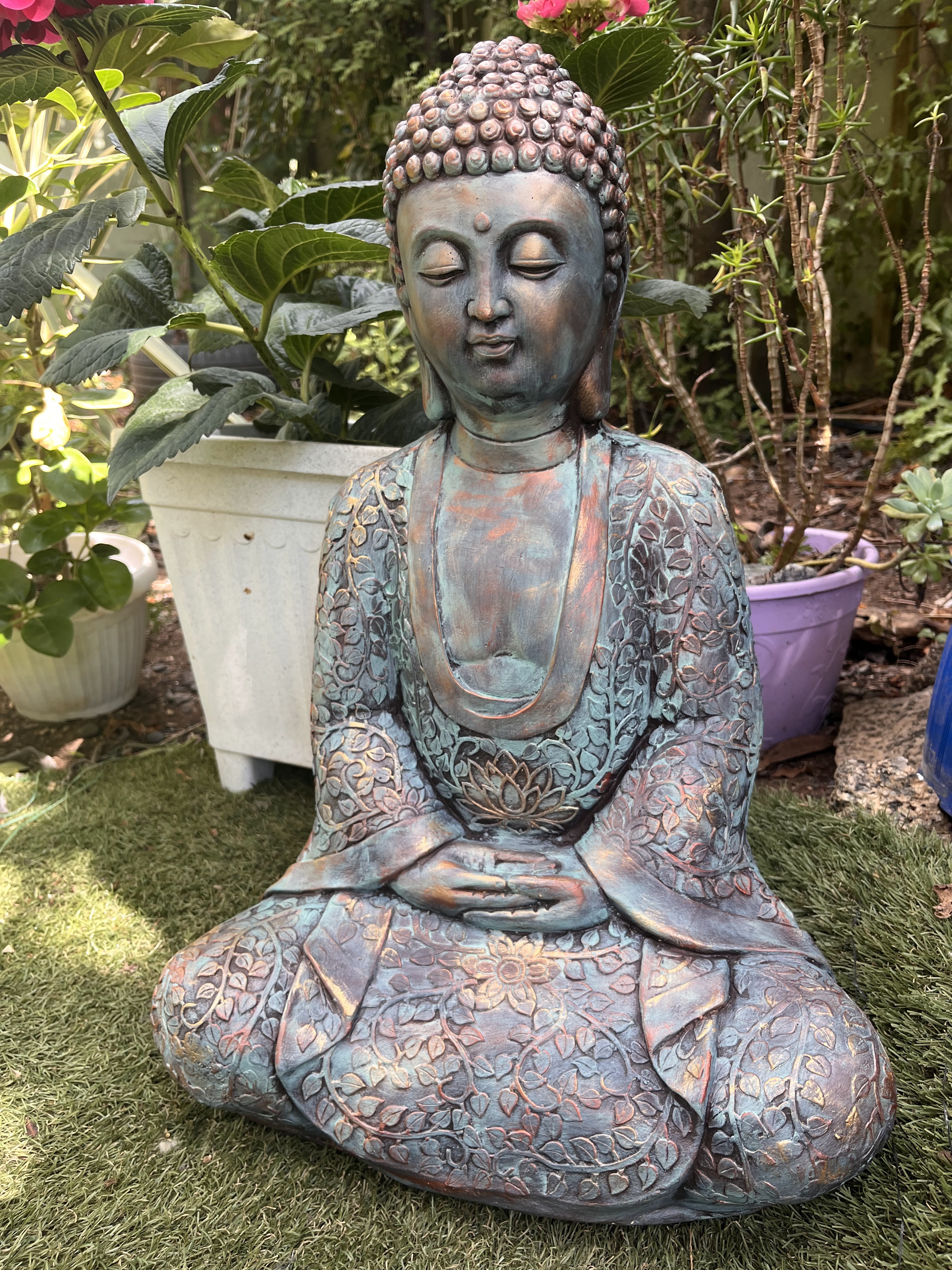 Figura de Buda Personalizada con Pátina